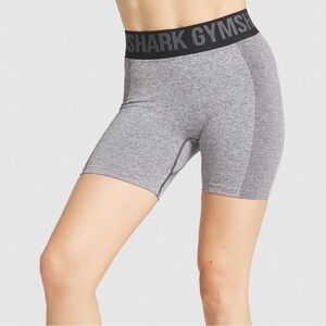 Gymshark Heather Gray Shorts S Athletic Gym Wear Sporty‎
